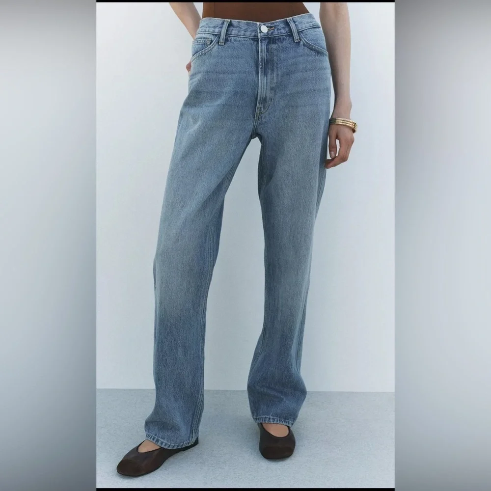 🔥🔥Zara Zw high waisted jeans